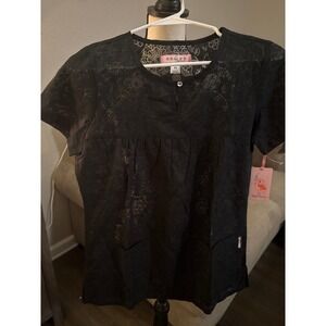 Koi NWT xs black scrub top